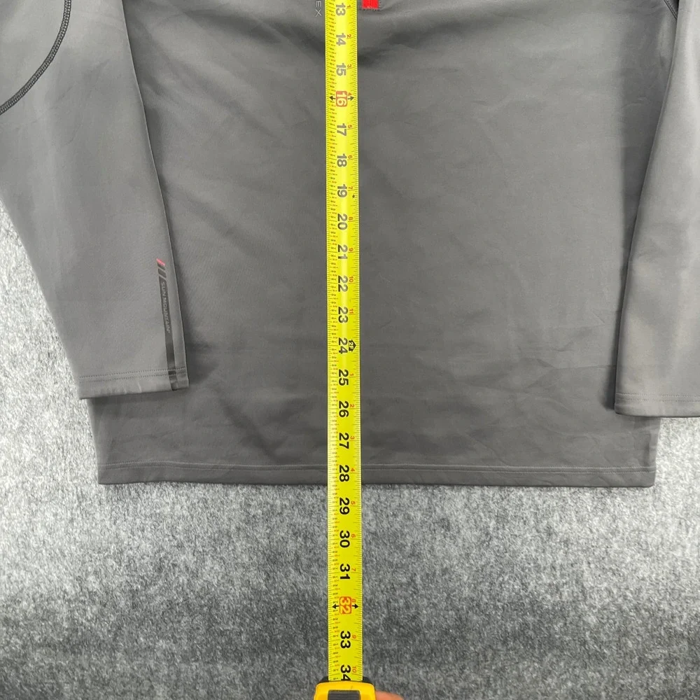 Sun Mountain Pullover Mens 2XL ThermalFlex 1/4 Zip Golf Gray Silverado Logo